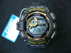 CEAS CASIO G-SHOCK G9300-1 MUDMAN BLACK&amp;amp;amp;GOLD EDITION -MECANISM JAPONEZ-POZE 100% REALE-PRET IMPORTATOR-GARANTIE-LIVRARE GRATIS-STOC LIMITAT- foto