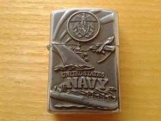 Vand carcasa bricheta Zippo model U.S. Navy foto