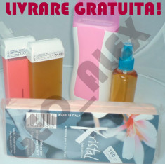 Kit aparat incalzit ceara , epilare , epilat , incalzitor ceara foto