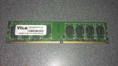 Memorie RAM desktop VRAM 1GB, DDR2 800 VR800D264L5/1G - poza reala foto
