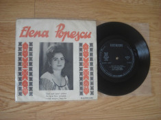 ELENA POPESCU: EP CU 3 MELODII (disc vinil mic cu muzica populara) foto