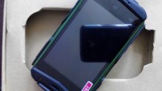 Telefon Doogee Titans Negru cu verde DG150, Waterproof, MTK6572W, Dual Core, Android, Smartphone, precum Discovery V5, 512MB+4GB Dual Camera, noi foto