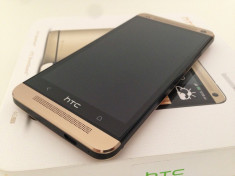 HTC ONE 32GB GOLD stare foarte buna , necodat , pachet complet ! foto