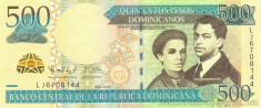 REPUBLICA DOMINICANA ? bancnota ? 500 Pesos Dominicanos ? 2012 ? P-186b ? UNC foto