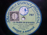 Disc gramofon Disques Fracis Salabert - Franz Lehar, Clasica