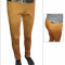 Pantaloni gen Zara mustar Slimfit Casual model 2014 editie limitata