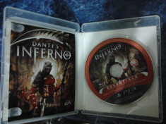 Vand joc Dante&amp;#039;s Inferno PS3. E in stare impecabila am si carcasa originala a jocului si cartea foto