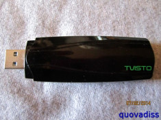 TUNER USB HIBRID (TERESTRU SI DIGITAL) MARCA TVISTO ; MODEL:TVT-DVBTUSB foto