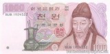 COREEA DE SUD █ bancnota █ 1000 Won █ 1983 █ P-47 █ UNC █ necirculata