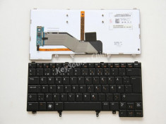 + T122 vand tastatura laptop DELL Latitude E6320 E6330 E6420 E6430 E5420 E5430 ILUMINATA noua foto