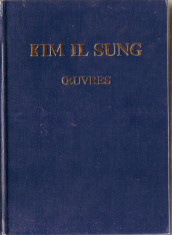 Kim Il Sung-OPERE VOL 33 in limba franceza foto