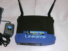 Router Linksys WRT54GS,semiprofesional cu Linux Tomato 1.28 foto