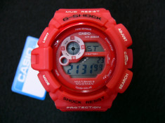 CEAS CASIO G-SHOCK G9300-1 MUDMAN -CARNIN RED EDITION -MECANISM JAPONEZ-POZE 100% REALE-PRET IMPORTATOR-GARANTIE-LIVRARE GRATIS-STOC LIMITAT- foto