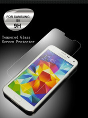 Super Folie Profesionala Samsung Galaxy S4 i9500 ,i9502,i9505 Antisoc din Sticla Securizata Temperata Dedicata - Geam securizat - Tempered Glass foto