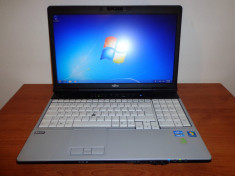 Laptop Fujitsu Lifebook E751 Intel core i5 2520M 2.5ghz 4gb ddr3, SSD 128GB ,15.6 LED WEB CAM garantie ! foto