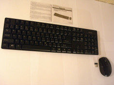 Set tastatura + mouse wireless, Hama foto