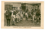 1508 - Sibiu, ETHNIC Calusari, music violin - old postcard - unused - 1917, Necirculata, Printata