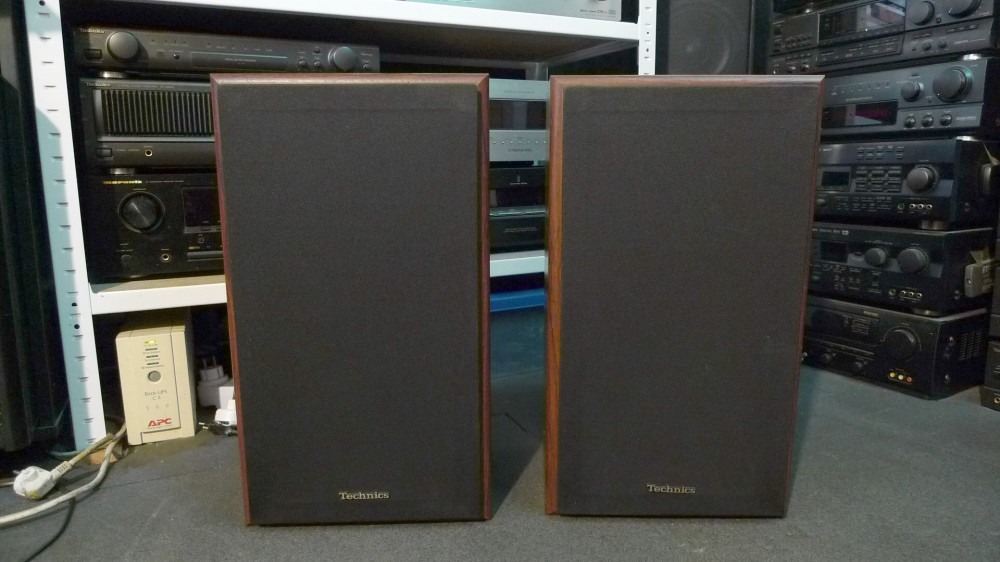 Boxe Technics SB-C350 membrane kevlar, made in Japan, poze reale ...