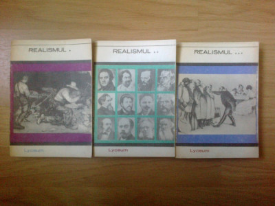c Realismul - 3 volume - studiu introductiv, antologie si note de Marian Popa foto