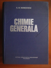 C. D. Nenitescu - Chimie generala foto