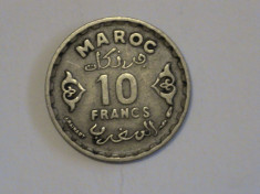 10 francs Maroc foto