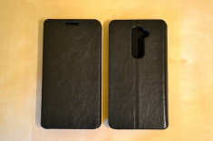 Husa LG G2 Flip Case Slim Black foto