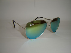 Ray ban Aviator Classic,3025 style, galben foto