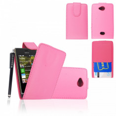 Promotie Husa Flip Nokia Asha 503+Stylus+transport gratuit Posta Romana!!! foto