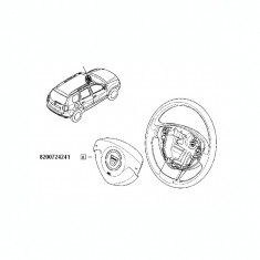 AIRBAG SOFER DACIA DUSTER 8200724241 foto