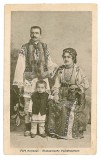 2359 - ETHNIC Family, port popular - old postcard, CENSOR - used - 1917