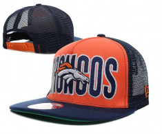 Sapca New Era Denver Broncos NFL cu plasa Snapback LICHIDARE STOC foto