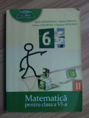 matematica pentru clasa a VI- partea a II-a, CLUBUL MATEMATICIENILOR, stefan smarandoiu foto