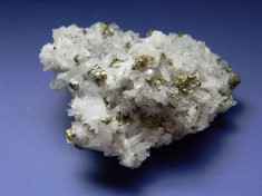 Specimen minerale - ARICI DE CUART CU PIRITA foto