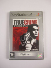 JOC PS2 TRUE CRIME STREETS OF L.A. PLATINUM ORIGINAL PAL / STOC REAL / by DARK WADDER foto