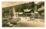 2037 - HOHE RINNE, Sibiu - old PC, real FOTO - special cancellation- used - 1934, Circulata, Fotografie