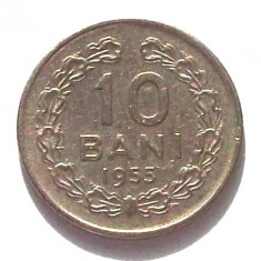 G6. ROMANIA 10 BANI 1955, 1.80 g., Copper-Nickel, 17,5 mm ** foto