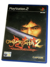 JOC PS2 ONIMUSHA 2 SAMURAI&amp;#039;s DESTINY ORIGINAL PAL / STOC REAL / by DARK WADDER foto