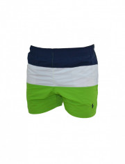 Pantaloni scurti Ralph Lauren - Short pentru baie / piscina - Rosu, Orange si Verde - Masuri: S, M, L, XL - POLO de vara foto