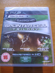 JOC PS3 SPLINTER CELL TRILOGY - SPLINTER CELL, PANDORA TOMORROW si CHAOS THEORY remasterizate HD ORIGINAL SIGILAT / STOC REAL / by DARK WADDER foto