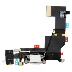 Conector alimentare iPhone 5S White Original foto