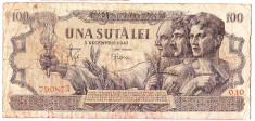 Bancnota 100 lei 5 decembrie 1947 foto
