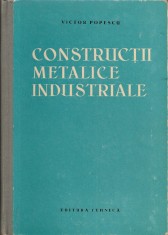 Victor Popescu - Constructii metalice industriale - 1961