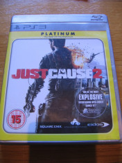 JOC PS3 JUST CAUSE 2 PLATINUM ORIGINAL / STOC REAL / by DARK WADDER foto