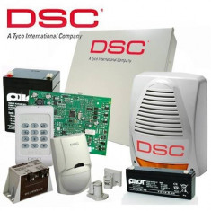 Kit DSC 1404 EXT cu sirena de exterior(10747) foto