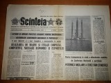 Ziarul scanteia 14 ianuarie 1983-platforma de foraj marin &quot; orizont &quot;