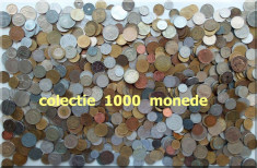 MOKAZIE: Lot 1000 MONEDE diverse + BONUS - colectie de la 1 EURO! foto