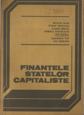 N. GLAJA - FINANTELE STATELOR COMUNISTE { 1982, 196 p. } + S. DUMITRESCU - ECONOMIE MONDIALA { 1979, 302 p. } foto