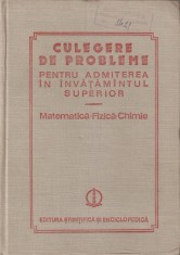 CUCULESCU - CULEGERE DE PROBLEME REZOLVATE PENTRU ADMITERE