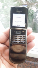 Nokia 8800 Sirocco Black foto