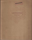 L.N. TOLSTOI - TEATRU { 1953, 371 p. - VOLUM OMAGIAL LA 125 ANI DE LA NASTEREA LUI TOLSTOI }, Alta editura